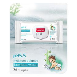 Babyhug Pro 98% Water pH 5.5 Moisture Balance Bamboo Wipes - 72 Pieces
