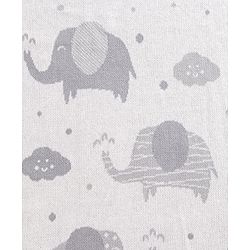 Babyhug Knitted Gift Set Elephant Print Pack Of 5 - Grey