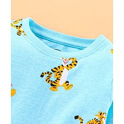 Babyhug Full Sleeves Dinosaur Print - Blue