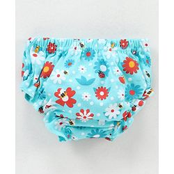 Babyhug 100% Cotton Antibacterial Bloomers Multi Print Pack of 3 - Multicolor