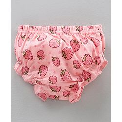 Babyhug Antibacterial Cotton Bloomers Printed Pack of 3 - Multicolour