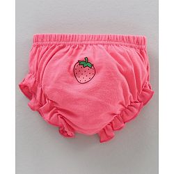 Babyhug Antibacterial Cotton Bloomers Printed Pack of 3 - Multicolour