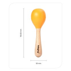 Babyhug Maracas Wooden Rattle Toy Set of 2