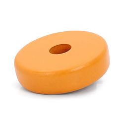 Babyhug Premium Wooden Rainbow Stacking Rings Multicolor - 7 rings| Non-Toxic| Organic & Safe|  BIS Certified