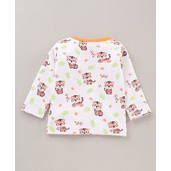 Babyhug 100% Cotton Full Sleeves Vest Pack of 3 - Pink
