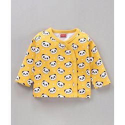 Babyhug 100%Cotton Full Sleeves Vests Pack of 7 - Multicolour