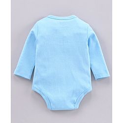 Babyhug 100% Cotton Full Sleeves Onesies Pack of 3 - Multicolor