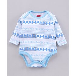 Babyhug 100% Cotton Full Sleeves Onesies Pack of 3 - Multicolor