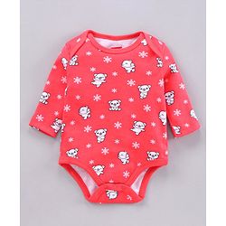 Babyhug 100% Cotton Full Sleeves Onesies Pack of 3 - Multicolor