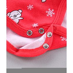 Babyhug 100% Cotton Full Sleeves Onesies Pack of 3 - Multicolor