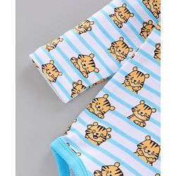 Babyhug 100% Cotton Full Sleeves Onesies Pack of 3 - Multicolor