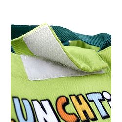 Babyhug Insulated Lunch Bag With Safari Print - Green (Slight Print May Vary)