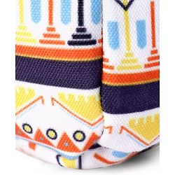 Babyhug Portable and Reusable Insulated Lunch Bag With Strips Print|For School,Travel and Outdoors|Premium & Easy to Carry| - Color May Vary