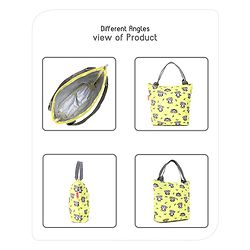 Babyhug Insulated Lunch Bag With Koala Print - Yellow