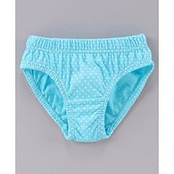 Babyhug 100% Cotton Panties Pack of 3 - Blue Pink