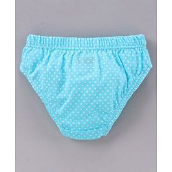 Babyhug 100% Cotton Panties Pack of 3 - Blue Pink