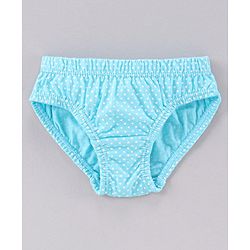 Babyhug 100% Cotton Panties Pack of 3 - Blue Orange White