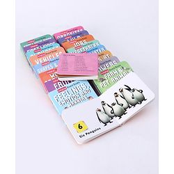 Babyhug School Bus Board Books- Set of 20| Back to Back 22 Pages| Basic Concepts|Early Learning Pocket-Sized Pre-School book|Premium & Handy|Ideal for Gifting