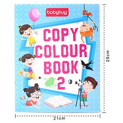 Babyhug Little Ace Coloring Books Set of 6 - English