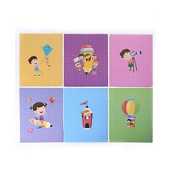 Babyhug Little Ace Coloring Books Set of 6 - English