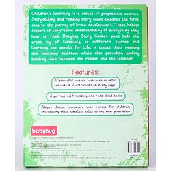 Babyhug 199 Moral & Fairy Tale Stories Books|Self teaching Stories|Colourful Illustration|Pack of 2 |English|2 to 6 Years