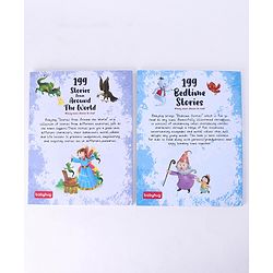 Babyhug 199 Stories From Around the World & Bedtime Books|Self teaching Stories|Colourful Illustration|Pack of 2 |English|2 to 6 Years