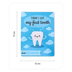 Babyhug Baby Milestone Cards - English
