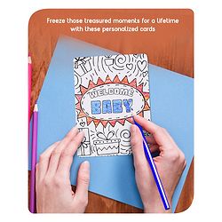Babyhug Baby Milestone Cards - English