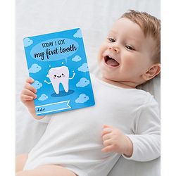Babyhug Baby Milestone Cards - English