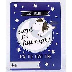 Babyhug Baby Milestone Cards - English