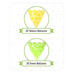 Babyhug Jungle Themed Birthday Party Decor Kit - Pack of 55