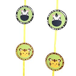 Babyhug Jungle Themed Birthday Party Decor Kit - Pack of 55