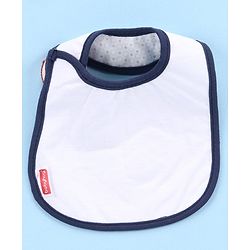 Babyhug Knitted Velcro Bib (Print and Color May Vary)