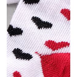 Cutewalk by Babyhug Cotton Ankle Length Multi Print Socks Pack of 3 - Multicolour