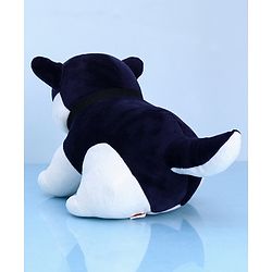 Babyhug Wolf Dog Soft Toy Blue White - Height 40 cm