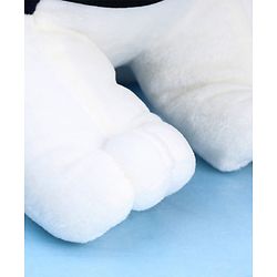 Babyhug Wolf Dog Soft Toy Blue White - Height 40 cm