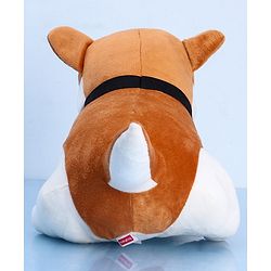 Babyhug Wolf Dog Soft Toy Blue White - Height 40 cm