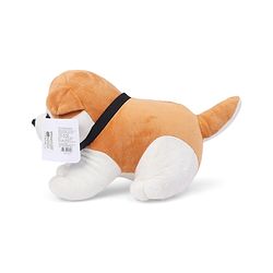 Babyhug Wolf Dog Soft Toy Blue White - Height 40 cm