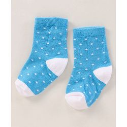 Cute Walk by Babyhug Anti Bacterial Ankle Length Terry Socks Pack of 3 - Light & Navy Blue Grey