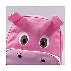 Babyhug Cow Design Fashion Backpack - Pink