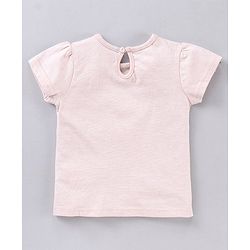 Babyhug Half Sleeves Solid Tee Pack of 3 - Yellow Pink Blue